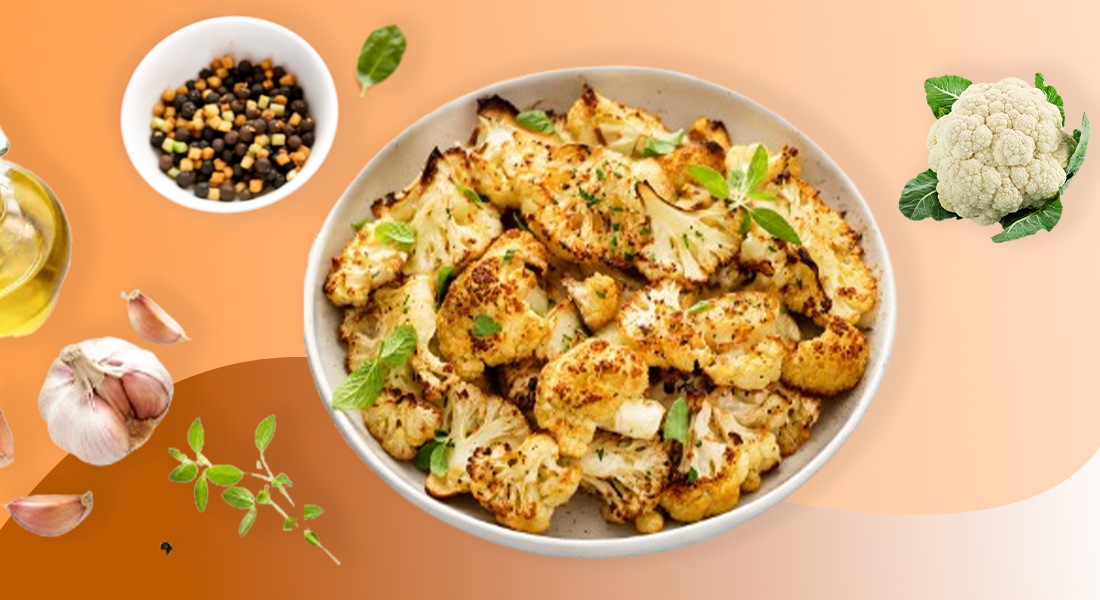 Easy Roasted Cauliflower Recipe