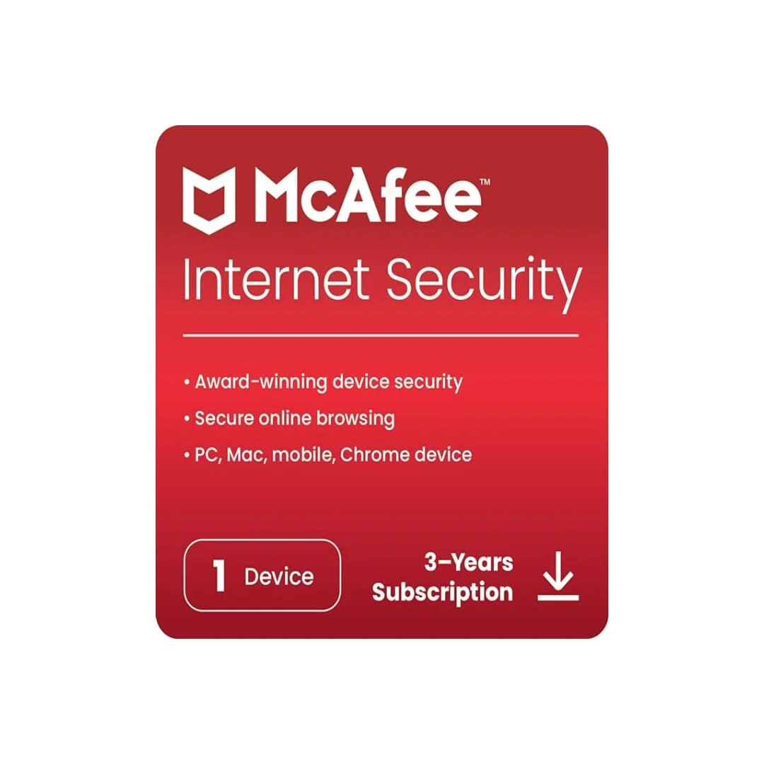 McAfee Internet Security, 5 Device, 2026